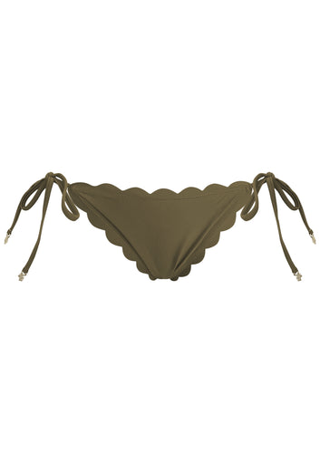 Venus Dark Olive Tie Side Bottom