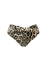 Load image into Gallery viewer, KAANDA CLASSIC Cheetah Mid Rise Front Twist Bottom