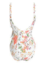 Load image into Gallery viewer, Butterfly Wrap Onepiece w Fix Cups and Adjustable Straps