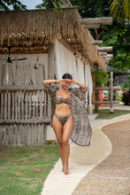 Load image into Gallery viewer, Cheetah Midi Kimono - Resort Collection