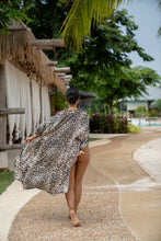 Load image into Gallery viewer, Cheetah Midi Kimono - Resort Collection