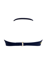 Load image into Gallery viewer, Venus Navy Bandeau Top w Removable Straps